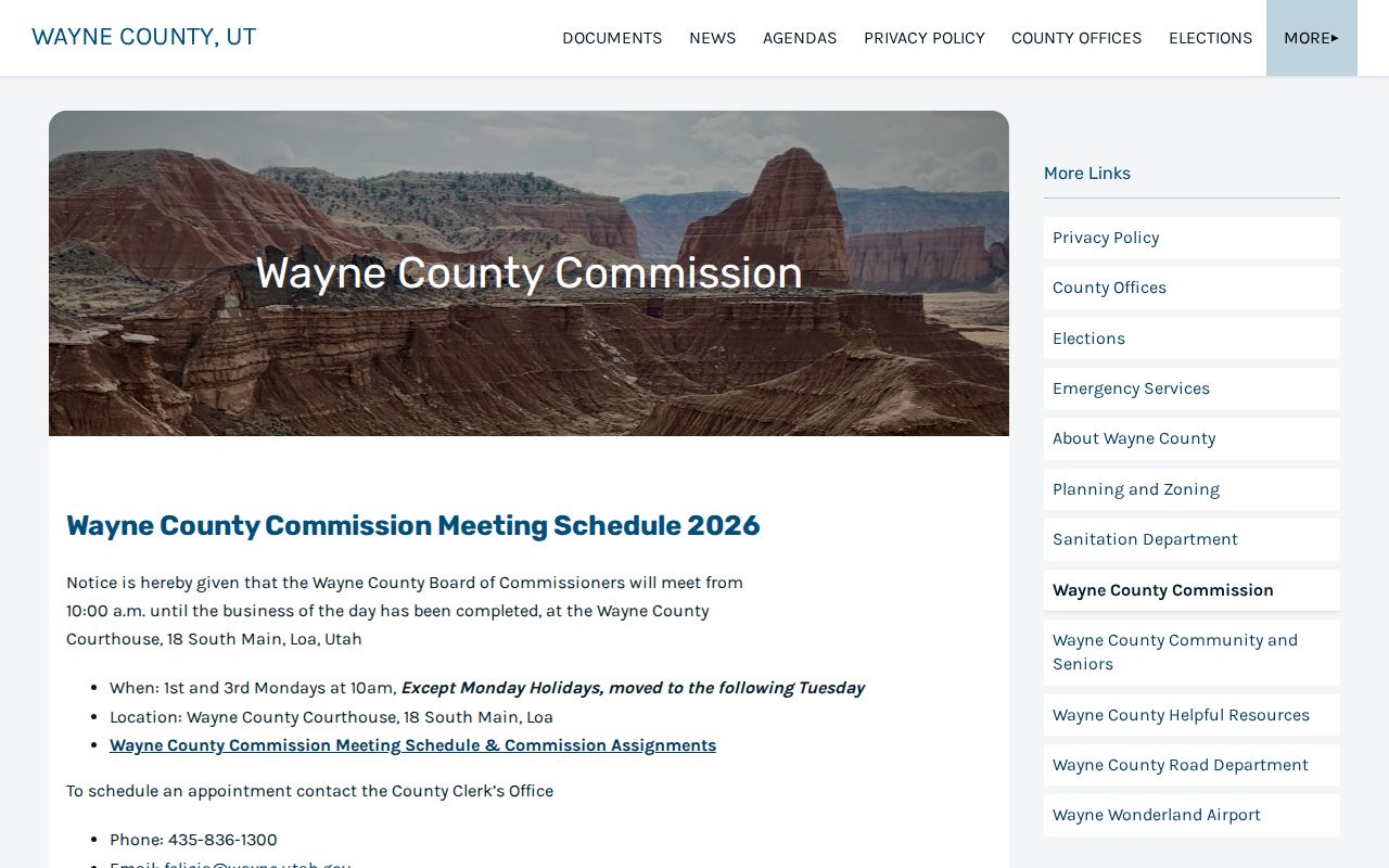 Wayne County criminal records county government source